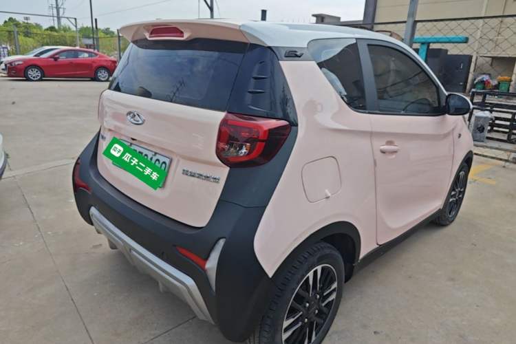 Used Chery QQ Little Ant 2022 Sweet Pink Edition Low-Sugar Version 30kW 301km Range Rear Right 45 Deg