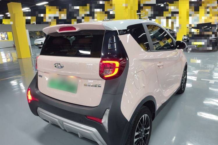 Used Chery QQ Little Ant 2022 Sweet Pink Edition Half-Sugar Version Lithium Iron Phosphate 30 kW 301 km Rear Right 45 Deg