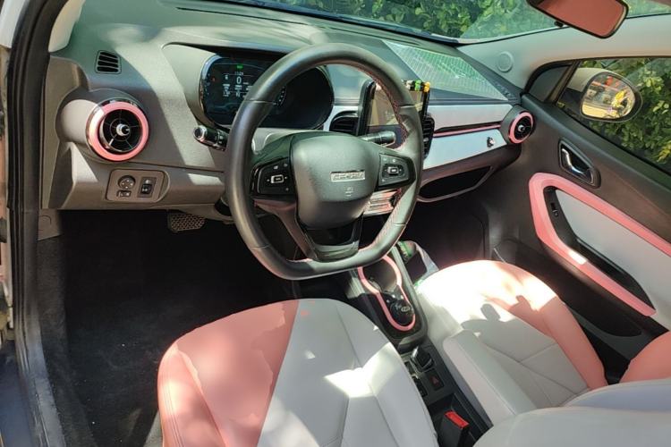 Used Chery QQ Little Ant 2022 Restyled Version Sweet Pink Edition Half-Sugar Version 30.6 kWh 30 kW 301 km Center Console