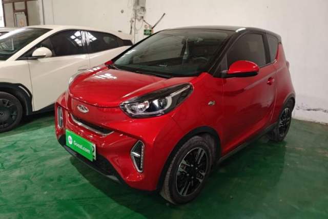 Used Chery QQ Little Ant 2022 Revised Version Sweet Pink Edition Half-Sugar Version Lithium Iron Phosphate 30.7 kWh 30 kW 301 km