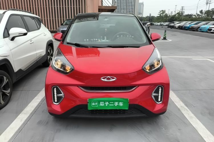 Used Chery QQ Little Ant 2022 Revised Version Sweet Pink Edition Half-Sugar Version Lithium Iron Phosphate 30.7 kWh 30 kW 301 km Front