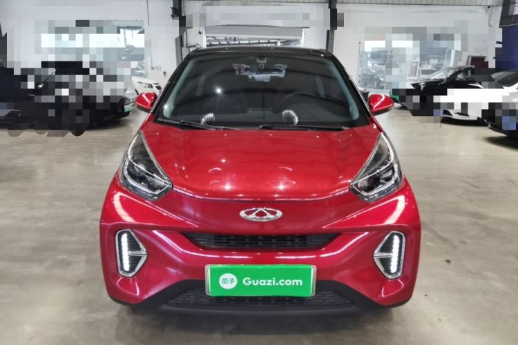 Used Chery QQ Little Ant 2022 Revised Version Sweet Pink Edition Half-Sugar Version Lithium Iron Phosphate 30.7 kWh 30 kW 301 km Front
