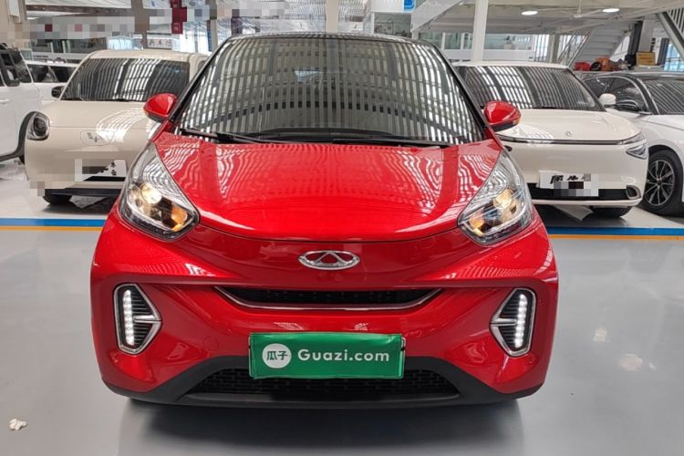 Used Chery QQ Little Ant 2022 Revised Version Sweet Pink Edition Half-Sugar Version Lithium Iron Phosphate 30.7 kWh 30 kW 301 km Front
