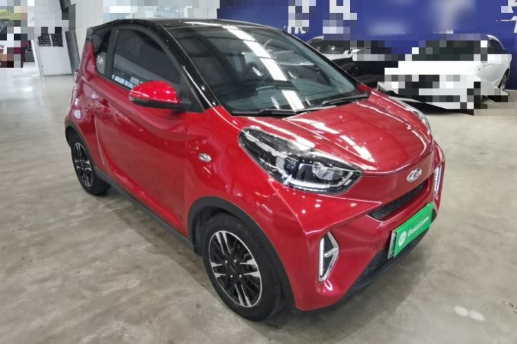 Used Chery QQ Little Ant 2022 Revised Version Sweet Pink Edition Half-Sugar Version Lithium Iron Phosphate 30.7 kWh 30 kW 301 km Front Right 45 Deg