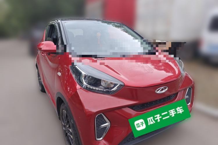 Used Chery QQ Little Ant 2022 Sweet Pink Edition Half-Sugar Version 3-Cell Lithium 30kW 408km Front Right 45 Deg