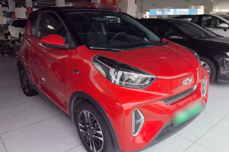 Used Chery QQ Little Ant 2022 Sweet Pink Edition Half-Sugar Version Lithium Iron Phosphate 30 kW 301 km Front Right 45 Deg