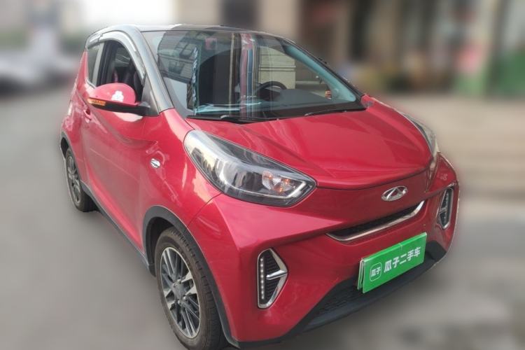 Used Chery QQ Little Ant 2022 Sweet Pink Edition Half-Sugar Version 3-Cell Lithium 30kW 301km Front Right 45 Deg