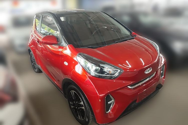 Used Chery QQ Little Ant 2022 Sweet Pink Edition Half-Sugar Version 3-Cell Lithium 30kW 408km Front Right 45 Deg