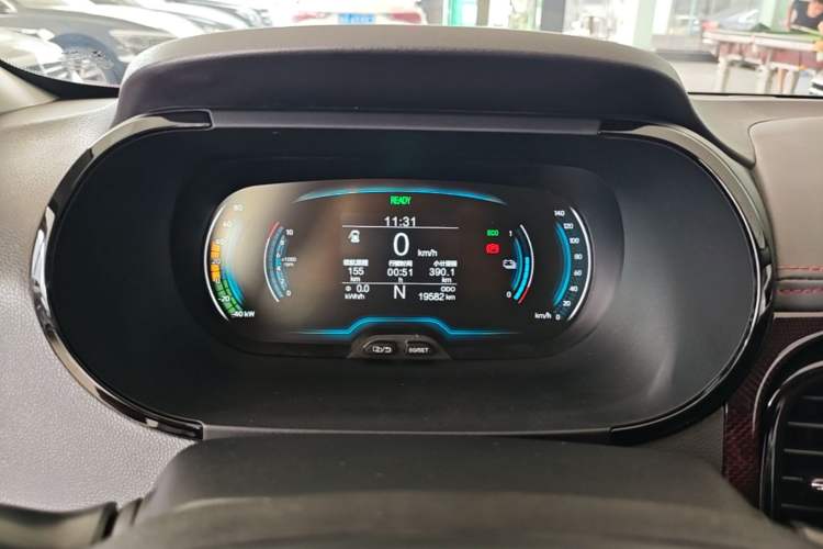 Used Chery QQ Little Ant 2022 Sweet Pink Edition Half-Sugar Version Lithium Iron Phosphate 29.2 kWh 30 kW 301 km Instrument Cluster