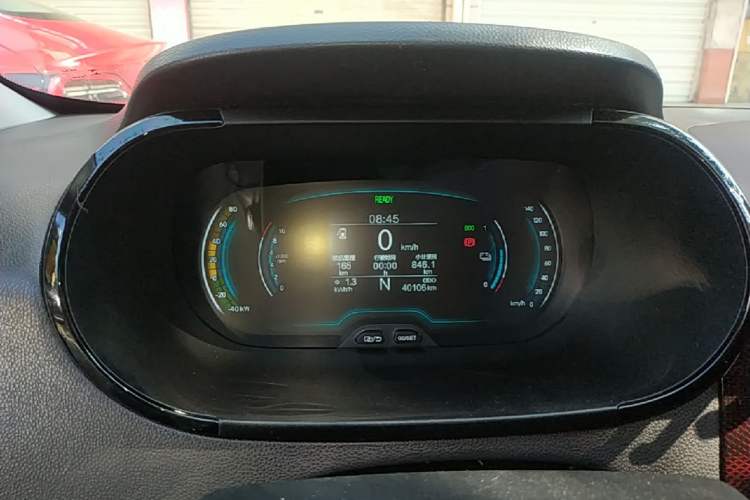 Used Chery QQ Little Ant 2022 Sweet Pink Edition Half-Sugar Version Lithium Iron Phosphate 30 kW 301 km Instrument Cluster