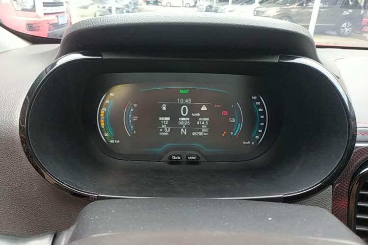 Used Chery QQ Little Ant 2022 Sweet Pink Edition Half-Sugar Version Lithium Iron Phosphate 30 kW 301 km Instrument Cluster