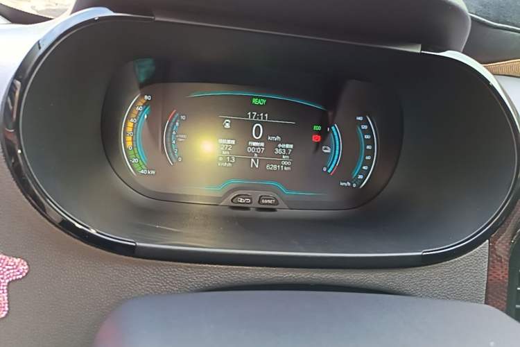 Used Chery QQ Little Ant 2022 Sweet Pink Edition Half-Sugar Version Lithium Iron Phosphate 30 kW 301 km Instrument Cluster