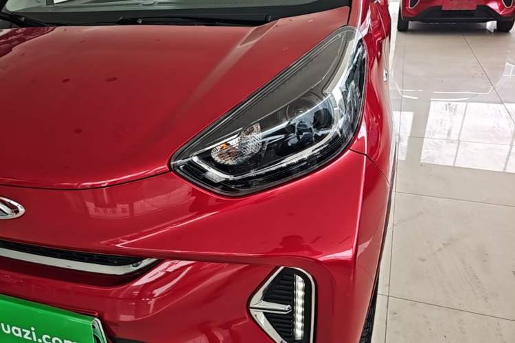 Used Chery QQ Little Ant 2022 Sweet Pink Edition Half-Sugar Version Lithium Iron Phosphate 29.2 kWh 30 kW 301 km Left Front Headlight
