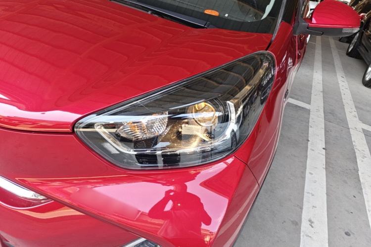 Used Chery QQ Little Ant 2022 Revised Version Sweet Pink Edition Half-Sugar Version Lithium Iron Phosphate 30.7 kWh 30 kW 301 km Left Front Headlight
