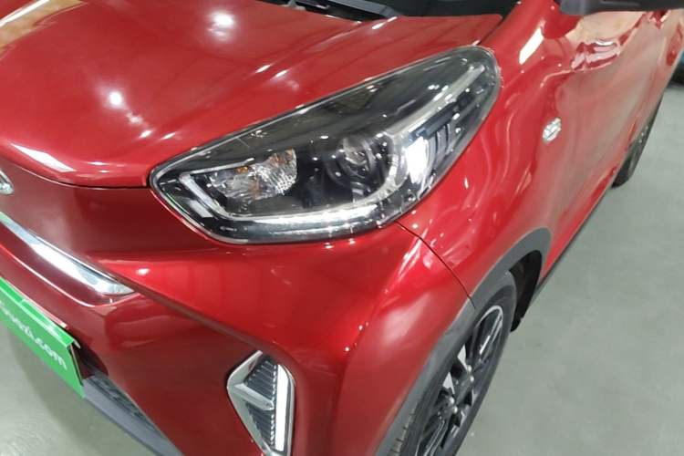 Used Chery QQ Little Ant 2022 Sweet Pink Edition Half-Sugar Version 3-Cell Lithium 30kW 301km Left Front Headlight