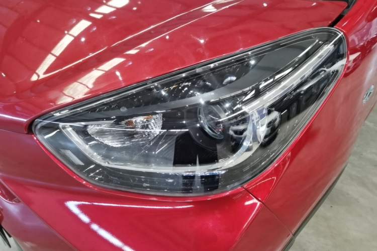 Used Chery QQ Little Ant 2022 Revised Version Sweet Pink Edition Half-Sugar Version Lithium Iron Phosphate 30.7 kWh 30 kW 301 km Left Front Headlight