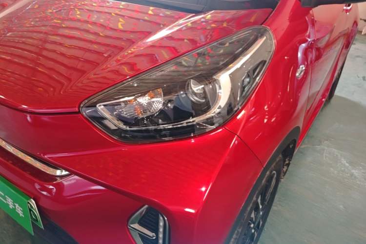 Used Chery QQ Little Ant 2022 Sweet Pink Edition Half-Sugar Version Lithium Iron Phosphate 29.2 kWh 30 kW 301 km Left Front Headlight