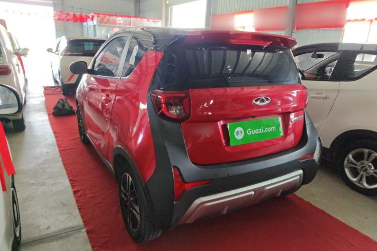 Used Chery QQ Little Ant 2022 Sweet Pink Edition Low-Sugar Version Lithium Iron Phosphate 30 kW 301 km Rear Left 45 Deg