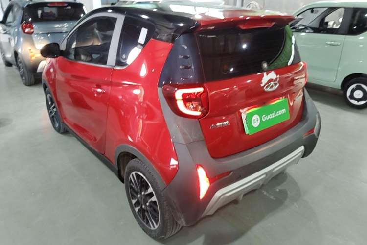 Used Chery QQ Little Ant 2022 Sweet Pink Edition Half-Sugar Version 3-Cell Lithium 30kW 301km Rear Left 45 Deg