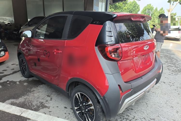 Used Chery QQ Little Ant 2022 Sweet Pink Edition Half-Sugar Version 3-Cell Lithium 30kW 301km Rear Left 45 Deg
