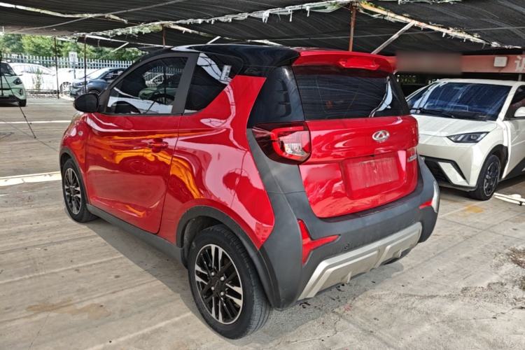 Used Chery QQ Little Ant 2022 Revised Version Sweet Pink Edition Half-Sugar Version Lithium Iron Phosphate 30.7 kWh 30 kW 301 km Rear Left 45 Deg