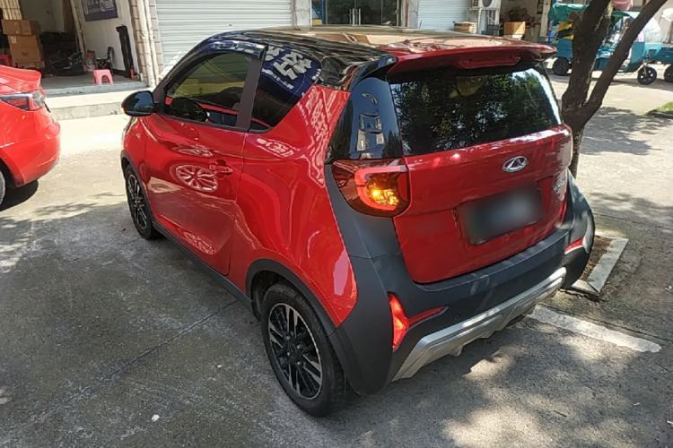 Used Chery QQ Little Ant 2022 Sweet Pink Edition Half-Sugar Version Lithium Iron Phosphate 30 kW 301 km Rear Left 45 Deg