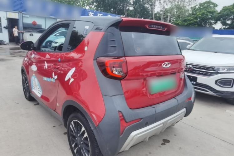 Used Chery QQ Little Ant 2022 Sweet Pink Edition Half-Sugar Version Lithium Iron Phosphate 30 kW 301 km Rear Left 45 Deg