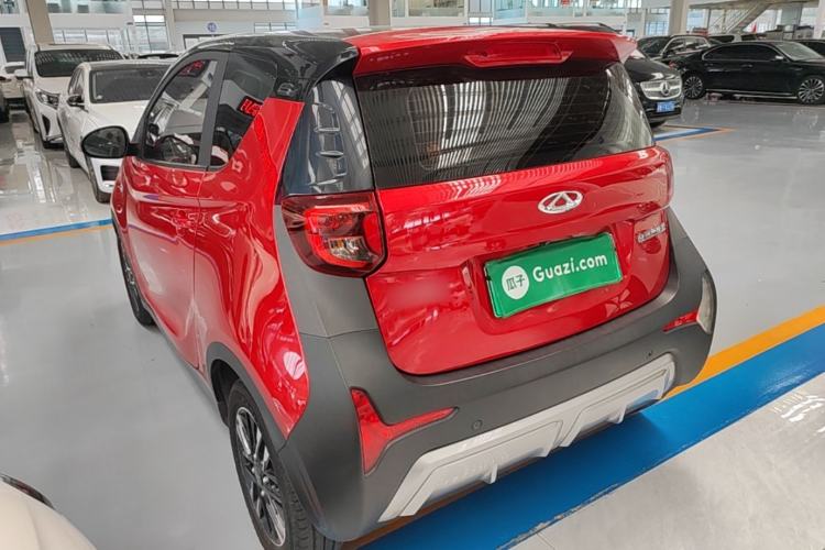 Used Chery QQ Little Ant 2022 Revised Version Sweet Pink Edition Half-Sugar Version Lithium Iron Phosphate 30.7 kWh 30 kW 301 km Rear Left 45 Deg