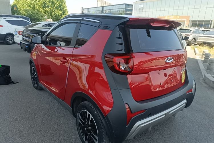 Used Chery QQ Little Ant 2022 Revised Version Sweet Pink Edition Half-Sugar Version Lithium Iron Phosphate 30.7 kWh 30 kW 301 km Rear Left 45 Deg