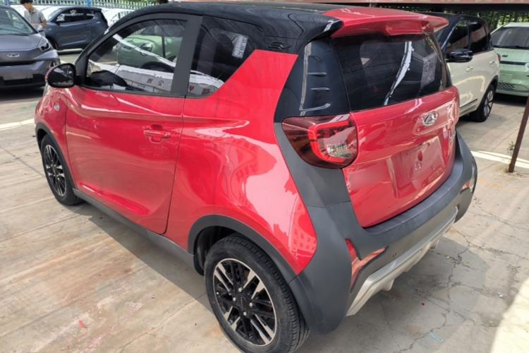 Used Chery QQ Little Ant 2022 Sweet Pink Edition Half-Sugar Version Lithium Iron Phosphate 30 kW 301 km Rear Left 45 Deg