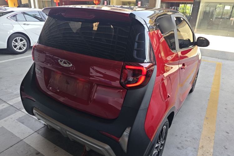 Used Chery QQ Little Ant 2022 Revised Version Sweet Pink Edition Half-Sugar Version Lithium Iron Phosphate 30.7 kWh 30 kW 301 km Rear Right 45 Deg