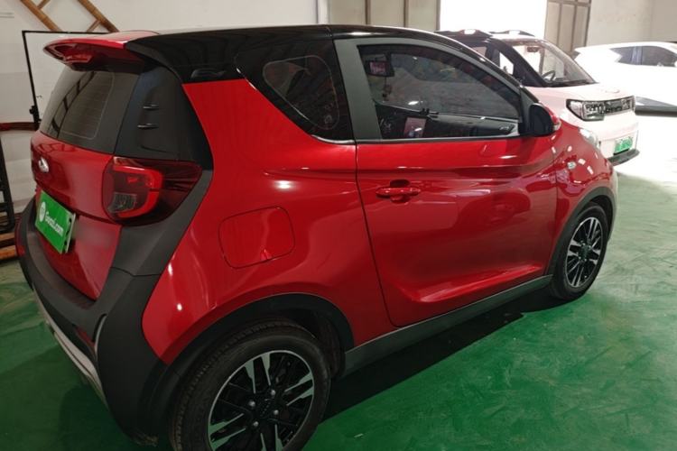 Used Chery QQ Little Ant 2022 Revised Version Sweet Pink Edition Half-Sugar Version Lithium Iron Phosphate 30.7 kWh 30 kW 301 km Rear Right 45 Deg