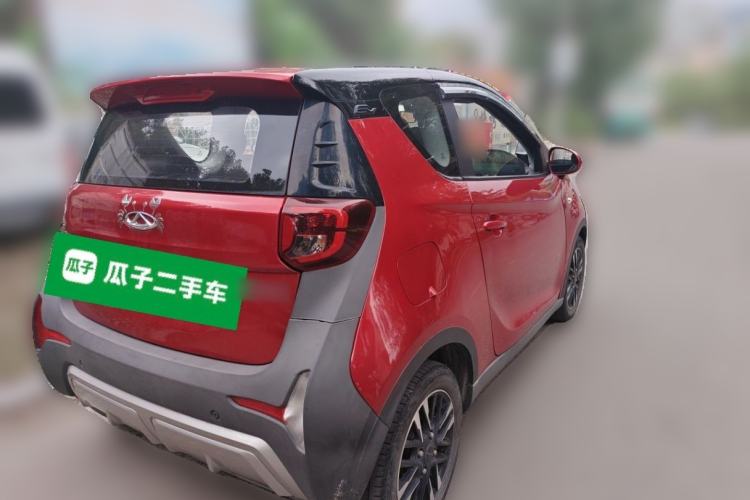 Used Chery QQ Little Ant 2022 Sweet Pink Edition Half-Sugar Version 3-Cell Lithium 30kW 408km Rear Right 45 Deg