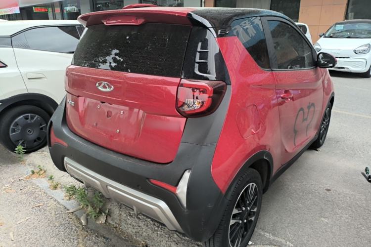 Used Chery QQ Little Ant 2022 Sweet Pink Edition Half-Sugar Version 3-Cell Lithium 30kW 301km Rear Right 45 Deg