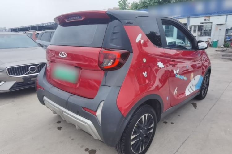 Used Chery QQ Little Ant 2022 Sweet Pink Edition Half-Sugar Version Lithium Iron Phosphate 30 kW 301 km Rear Right 45 Deg