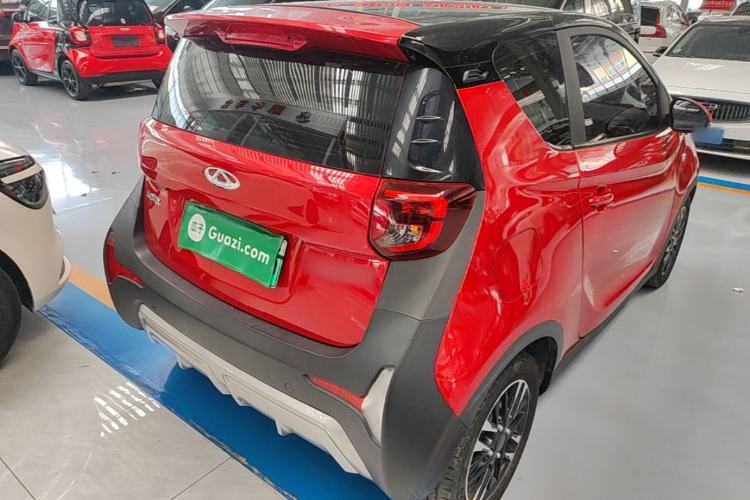 Used Chery QQ Little Ant 2022 Revised Version Sweet Pink Edition Half-Sugar Version Lithium Iron Phosphate 30.7 kWh 30 kW 301 km Rear Right 45 Deg