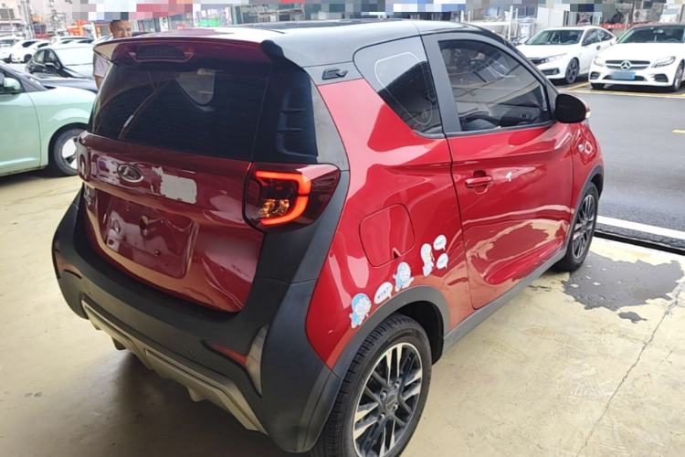 Used Chery QQ Little Ant 2022 Sweet Pink Edition Half-Sugar Version Lithium Iron Phosphate 29.2 kWh 30 kW 301 km Rear Right 45 Deg