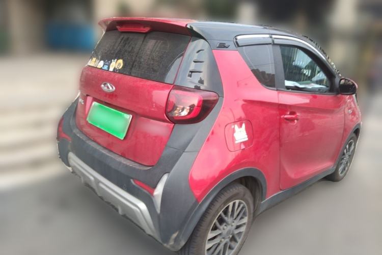 Used Chery QQ Little Ant 2022 Sweet Pink Edition Half-Sugar Version 3-Cell Lithium 30kW 301km Rear Right 45 Deg
