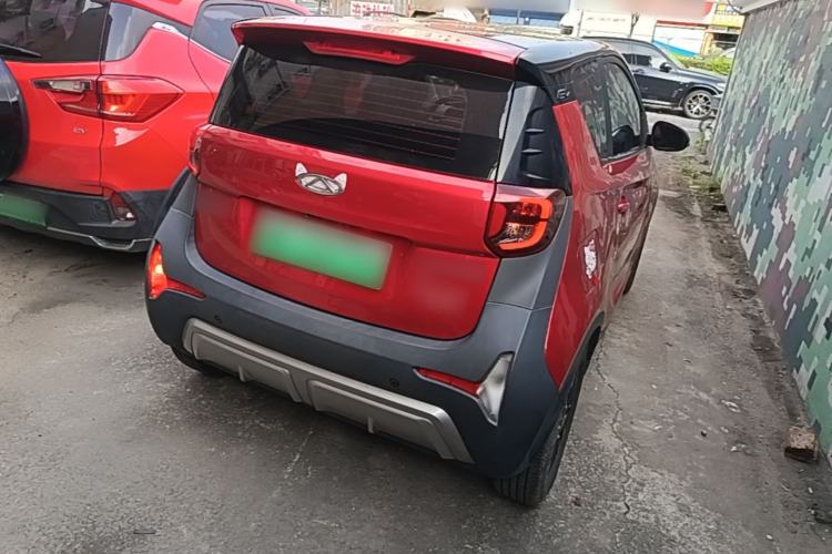 Used Chery QQ Little Ant 2022 Sweet Pink Edition Half-Sugar Version Lithium Iron Phosphate 30 kW 301 km Rear Right 45 Deg