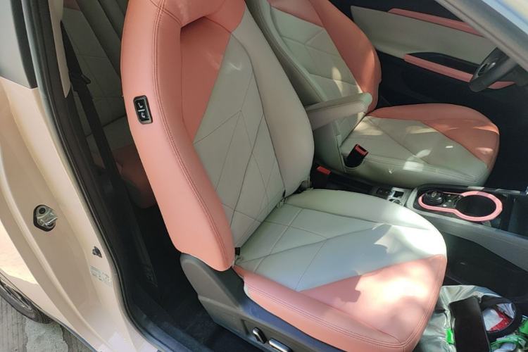 Used Chery QQ Little Ant 2022 Restyled Version Sweet Pink Edition Half-Sugar Version 30.6 kWh 30 kW 301 km Right Front Seat