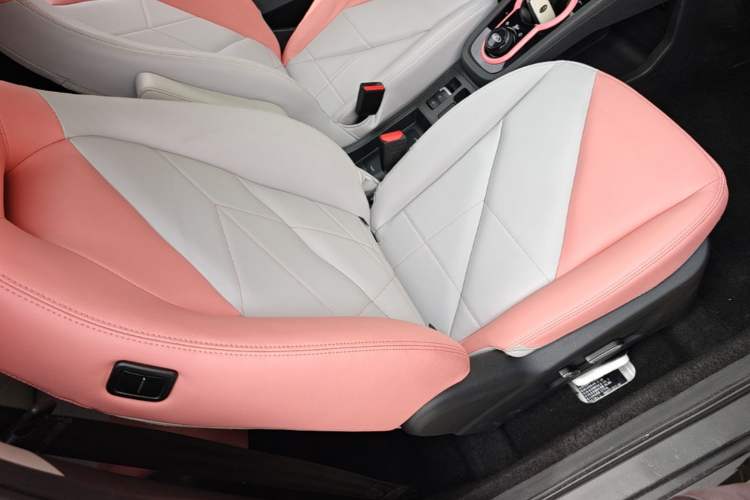 Used Chery QQ Little Ant 2022 Revised Version Sweet Pink Edition Half-Sugar Version Lithium Iron Phosphate 30.7 kWh 30 kW 301 km Right Front Seat