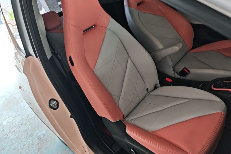 Used Chery QQ Little Ant 2022 Sweet Pink Edition Half-Sugar Version Lithium Iron Phosphate 30 kW 301 km Right Front Seat