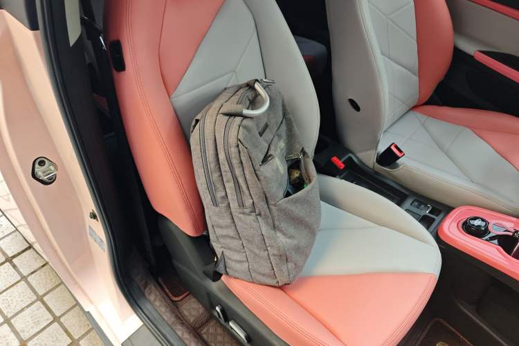 Used Chery QQ Little Ant 2022 Sweet Pink Edition Half-Sugar Version 3-Cell Lithium 30kW 301km Right Front Seat