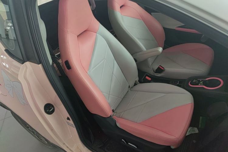 Used Chery QQ Little Ant 2022 Sweet Pink Edition Half-Sugar Version Lithium Iron Phosphate 29.2 kWh 30 kW 301 km Right Front Seat