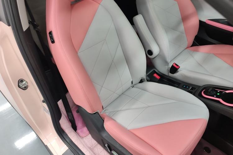 Used Chery QQ Little Ant 2022 Sweet Pink Edition Half-Sugar Version Lithium Iron Phosphate 30 kW 301 km Right Front Seat
