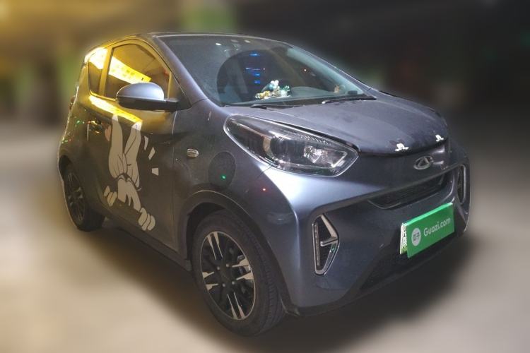 Used Chery QQ Little Ant 2022 Sweet Pink Edition Half-Sugar Version 3-Cell Lithium 30kW 301km Front Right 45 Deg