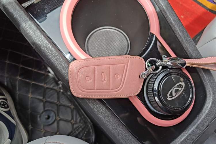 Used Chery QQ Little Ant 2022 Restyled Version Sweet Pink Edition Half-Sugar Version 30.6 kWh 30 kW 301 km Vehicle Key