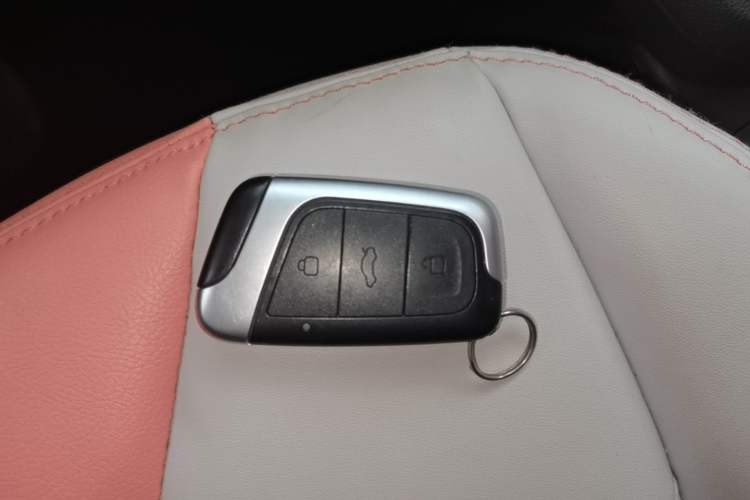 Used Chery QQ Little Ant 2022 Restyled Version Sweet Pink Edition Half-Sugar Version 30.6 kWh 30 kW 301 km Vehicle Key