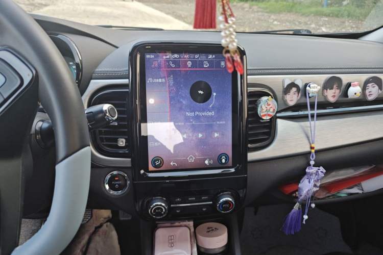 Used Chery QQ Little Ant 2022 Sweet Pink Edition Half-Sugar Version 3-Cell Lithium 30kW 301km Audio And AC Panel