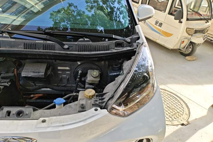 Used Chery QQ Little Ant 2022 Restyled Version Sweet Pink Edition Half-Sugar Version 28.8 kWh 30 kW 301 km Engine Bay Left